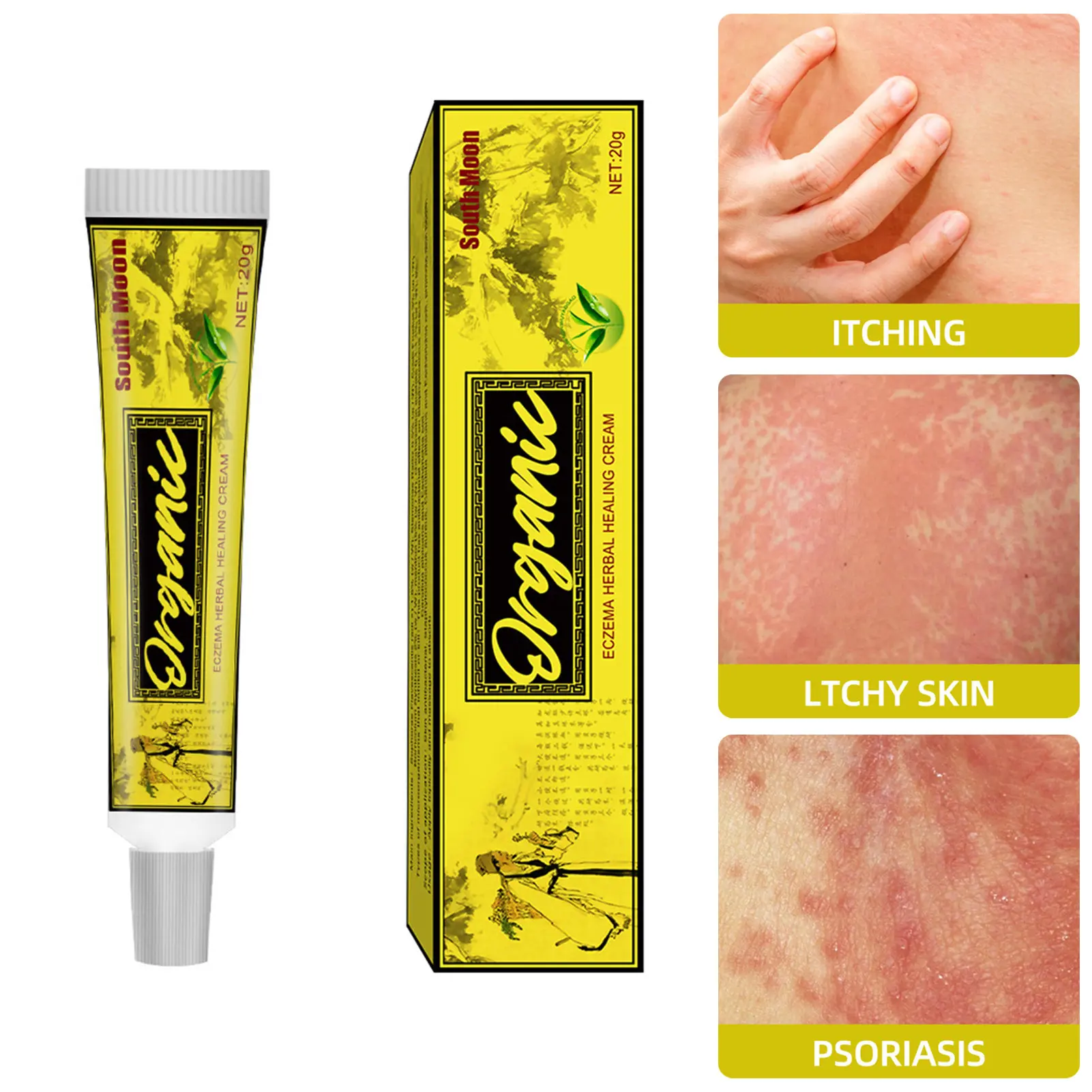 20g Herbal Anti-bacterial Cream Psoriasi Cream Anti-itch Relief Eczema Skin Rash Urticaria Desquamation Herbal Anti-bacterial
20g Herbal Anti-bacterial Cream Psoriasi Cream Anti-itch Relief Eczema Skin Rash Urticaria Desquamation Herbal Anti-bacterial