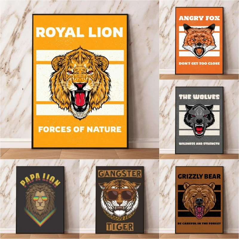 Canvas HD Prints Funny Gangster Tiger Birthday Gifts Living Room Picture High Quality Art Decorative Poster Home Comics Pictures
Canvas HD Prints Funny Gangster Tiger Birthday Gifts Living Room Picture High Quality Art Decorative Poster Home Comics Pictures