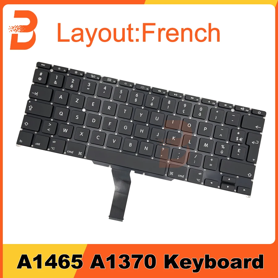 Клавиатура для ноутбука A1370 с французской раскладкой, для Macbook Air 11 дюймов, A1465, клавиатура с французской раскладкой AZERTY, 2011, 2012, 2013, 2014, 2015 лет
Клавиатура для ноутбука A1370 с французской раскладкой, для Macbook Air 11 дюймов, A1465, клавиатура с французской раскладкой AZERTY, 2011, 2012, 2013, 2014, 2015 лет
