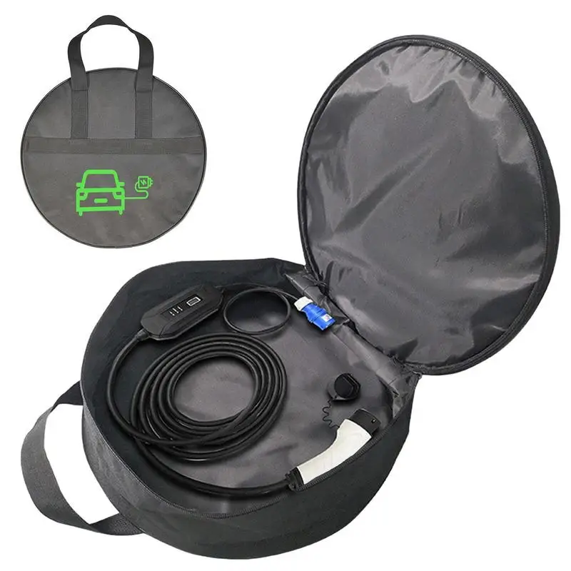 Jumper Cables Bag Oxford Portable Carrier Car Charger Storage Round Bag For Electric Vehicles Cable Bag Organizer Storage & Org
Jumper Cables Bag Oxford Portable Carrier Car Charger Storage Round Bag For Electric Vehicles Cable Bag Organizer Storage & Org