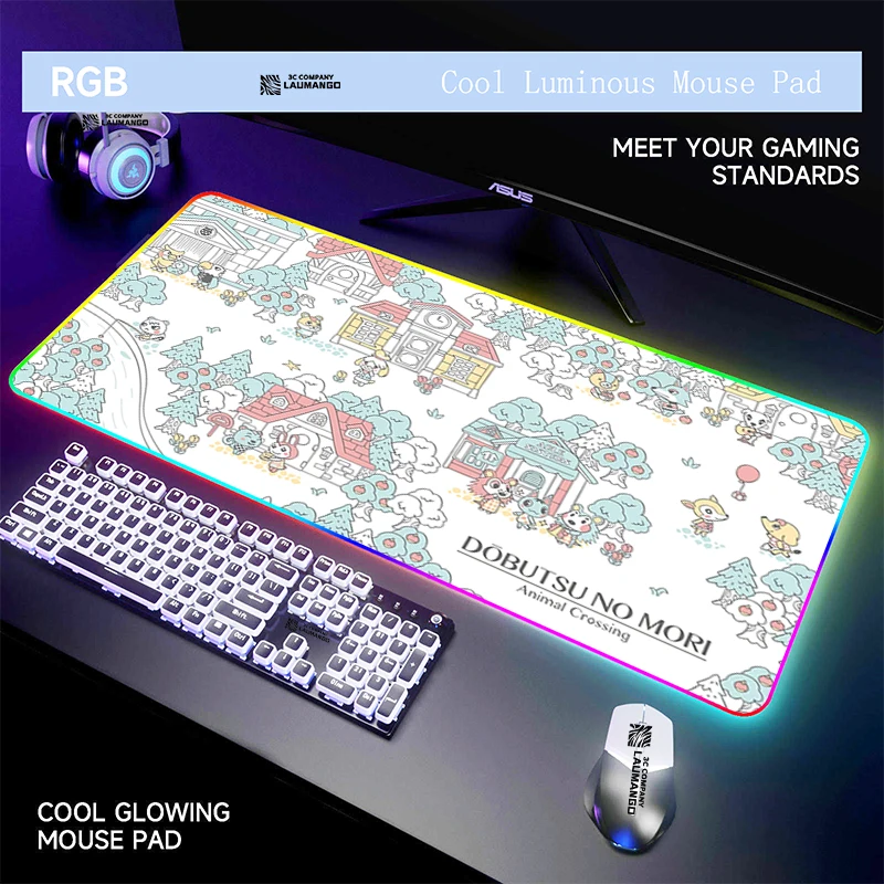 RGB коврик для мыши, игровой коврик для мыши с перекрестными животными, компьютерные коврики, компьютерные игровые компьютеры, клавиатура, бо... 
RGB коврик для мыши, игровой коврик для мыши с перекрестными животными, компьютерные коврики, компьютерные игровые компьютеры, клавиатура, бо...