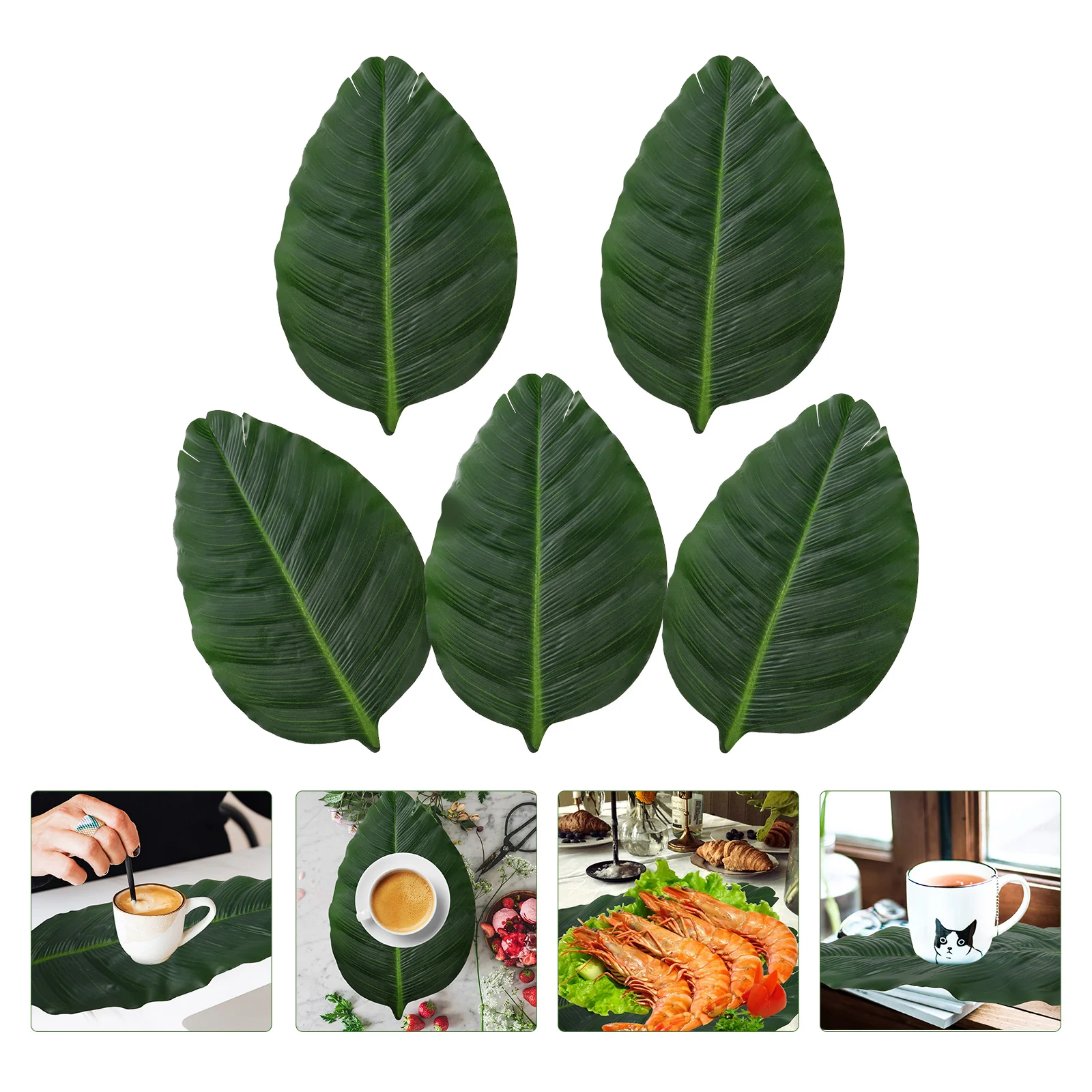 Leaf Leaves Placemats Coasters Coaster Tropical Party Green Palm Cup Table Mats Mat Placemat Decoration Luau Hawaii Faux Drinks 
Leaf Leaves Placemats Coasters Coaster Tropical Party Green Palm Cup Table Mats Mat Placemat Decoration Luau Hawaii Faux Drinks