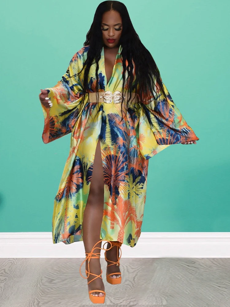 Vintage Style Aesthetic Print Loose Cardigan Woman Fashion Deep V Neck Long Flare Sleeve Open Stitch Spring Autumn Loose Outwear
Vintage Style Aesthetic Print Loose Cardigan Woman Fashion Deep V Neck Long Flare Sleeve Open Stitch Spring Autumn Loose Outwear