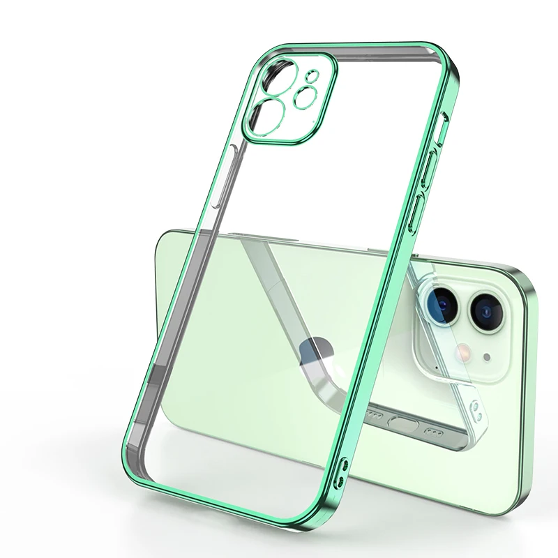 Luxury Silicone Thin Case For iPhone 13 12 11 Pro Mini XS Max X XR Clear Soft Case For Se 2020 7 8 Plus Plating Farm Full Cover
Luxury Silicone Thin Case For iPhone 13 12 11 Pro Mini XS Max X XR Clear Soft Case For Se 2020 7 8 Plus Plating Farm Full Cover