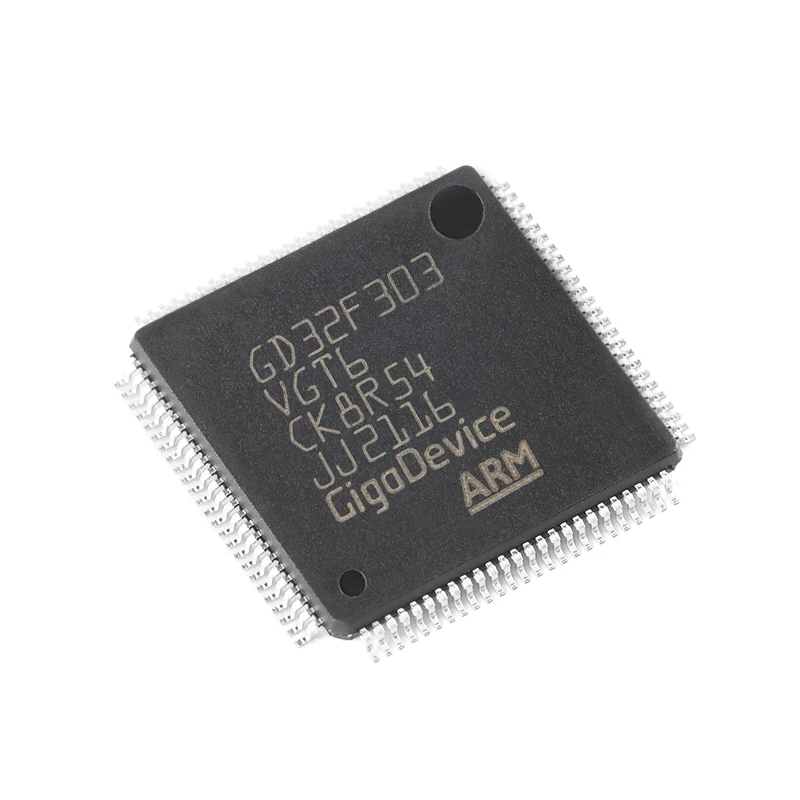10PCS/Pack original GD32F303VGT6 LQFP-100 ARM Cortex-M4 32-bit microcontroller -MCU chip
10PCS/Pack original GD32F303VGT6 LQFP-100 ARM Cortex-M4 32-bit microcontroller -MCU chip