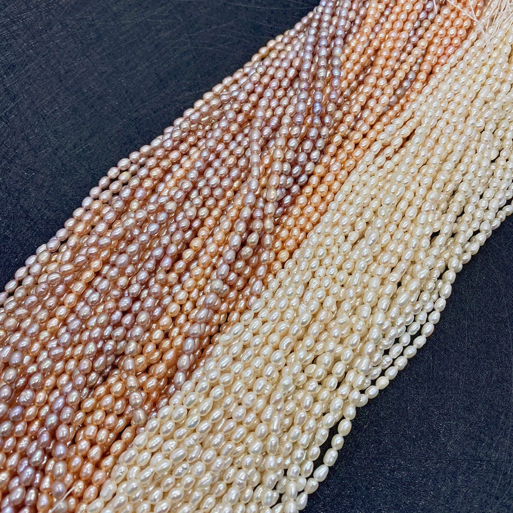 Natural Freshwater Pearl Beads High Quality Rice Shape Punch Loose Beads for DIY Elegant Necklace Bracelet Jewelry Accessories
Natural Freshwater Pearl Beads High Quality Rice Shape Punch Loose Beads for DIY Elegant Necklace Bracelet Jewelry Accessories