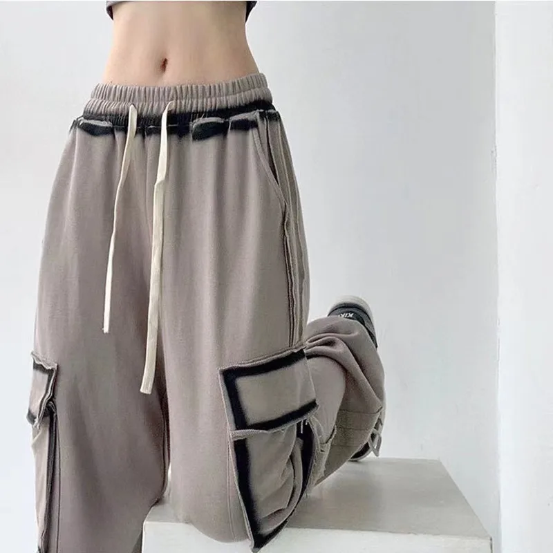 2022 Summer American Grey Sweatpants New Fashion Casual Sweatpants Loose Straight Wide Leg Overalls
2022 Summer American Grey Sweatpants New Fashion Casual Sweatpants Loose Straight Wide Leg Overalls