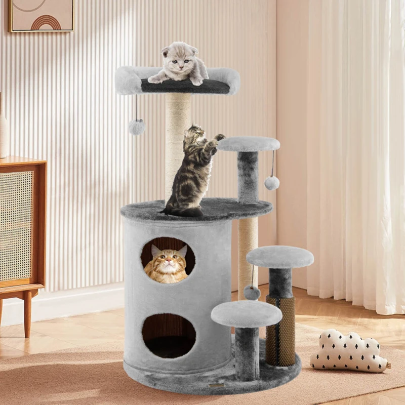 40 Inch cat toy Cat Tree Tower Multi-Level Activity Tree with 2-Tier Cat-Hole Condo PV10030
40 Inch cat toy Cat Tree Tower Multi-Level Activity Tree with 2-Tier Cat-Hole Condo PV10030