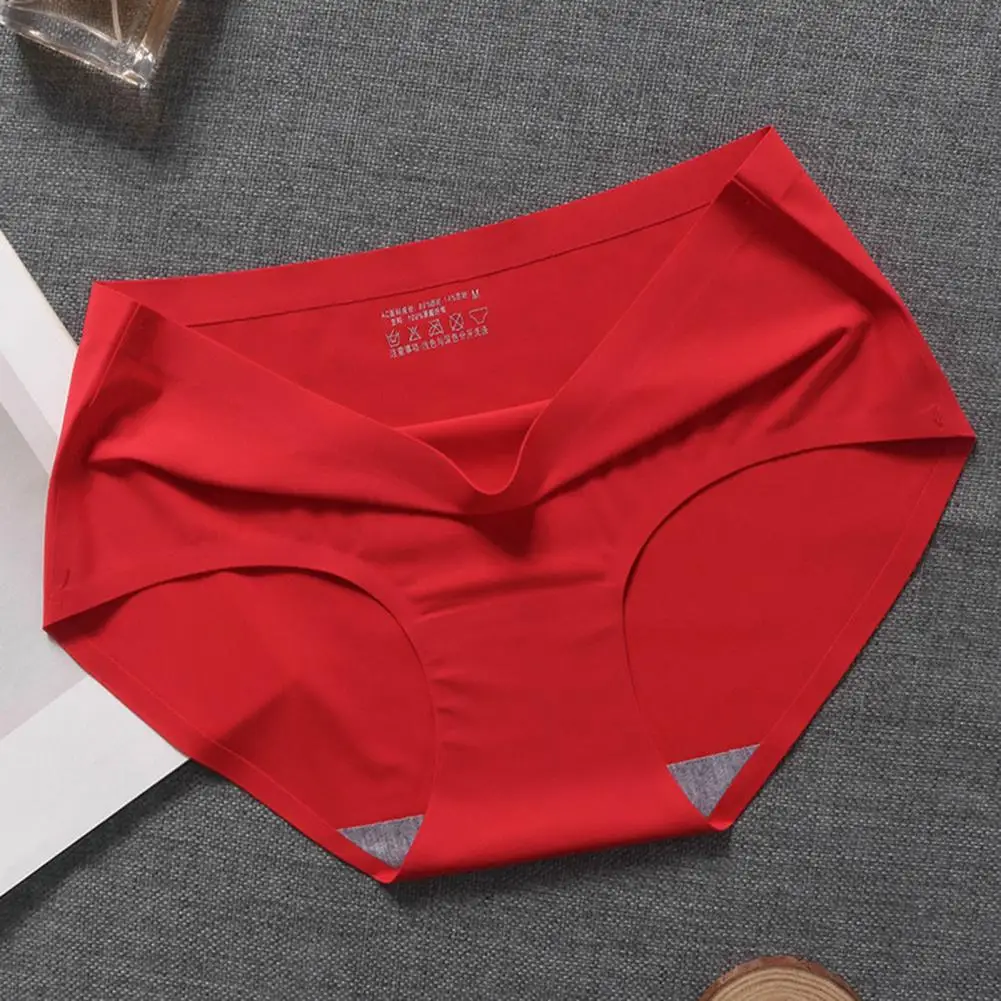 Regular Women Briefs Pants Reliable Fade Resistant Mid-rise Lifting Hip Briefs Underwear Ice-silk Women Briefs for Gifts
Regular Women Briefs Pants Reliable Fade Resistant Mid-rise Lifting Hip Briefs Underwear Ice-silk Women Briefs for Gifts