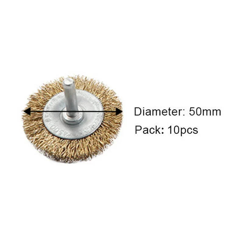 Cleaning Rust Wire Wheel Brush Antirust Exclusive For Electric Grinding 50mm Metal Rust Removal Polishing Drill Brushes
Cleaning Rust Wire Wheel Brush Antirust Exclusive For Electric Grinding 50mm Metal Rust Removal Polishing Drill Brushes