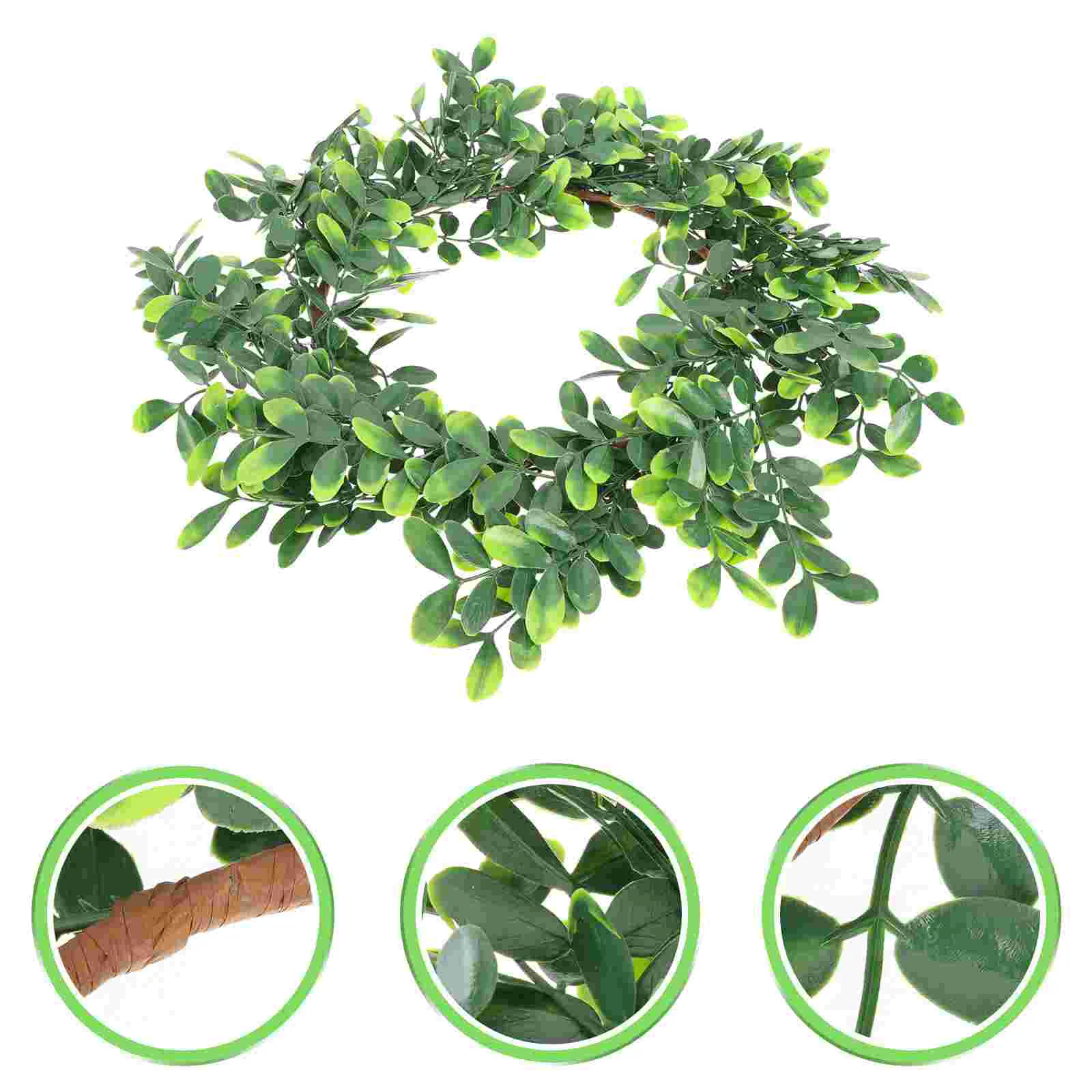 Wreath Door Adornment Artificial Leaf Faux Garland Decorative Decor Green Bridal Farmhouse Boxwood Spring Leaves Window Festival
Wreath Door Adornment Artificial Leaf Faux Garland Decorative Decor Green Bridal Farmhouse Boxwood Spring Leaves Window Festival