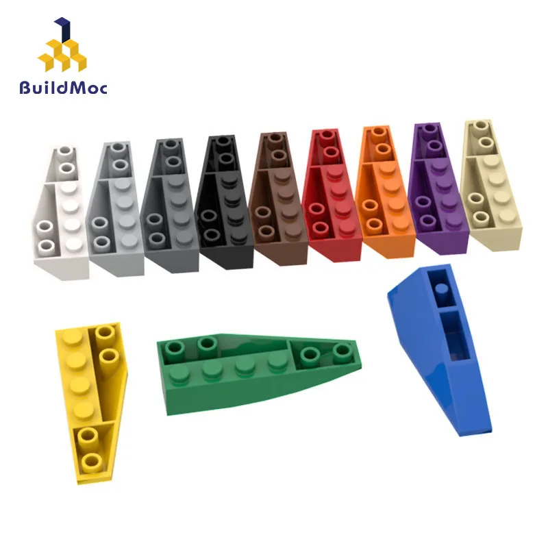 10PCS High-Tech Assemble Particle 41765 2x6 Reverse Wedge Left Brick Building Block Replaceable High-Tech Part For Children 
10PCS High-Tech Assemble Particle 41765 2x6 Reverse Wedge Left Brick Building Block Replaceable High-Tech Part For Children