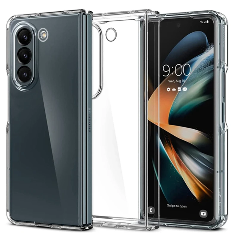 Transparent Case for Samsung Galaxy Z Fold 5 4 3 2 Protective Cover Hard PC Clear Protection Shell Capa Fundas For Z Fold5 Fold4
Transparent Case for Samsung Galaxy Z Fold 5 4 3 2 Protective Cover Hard PC Clear Protection Shell Capa Fundas For Z Fold5 Fold4