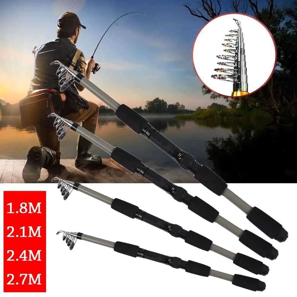 Sea Freshwater Adjustable Portable Travel Ultralight Stream Hand Pole Fishing Tackle Telescopic Fishing Rod
Sea Freshwater Adjustable Portable Travel Ultralight Stream Hand Pole Fishing Tackle Telescopic Fishing Rod
