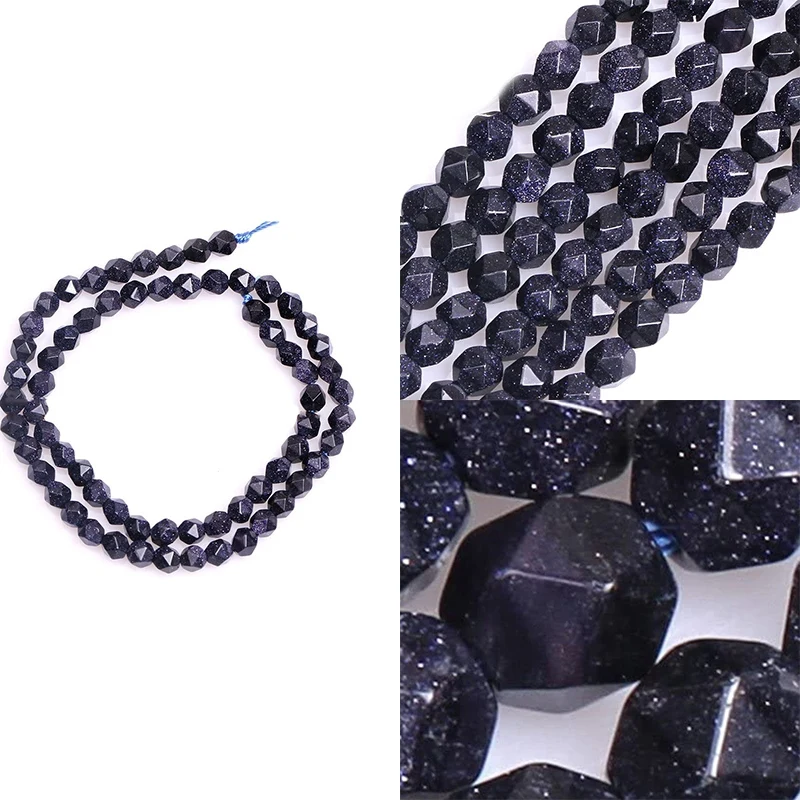 Blue Sand Stone Semi Precious Round Faceted Beads For Jewelry Making
Blue Sand Stone Semi Precious Round Faceted Beads For Jewelry Making