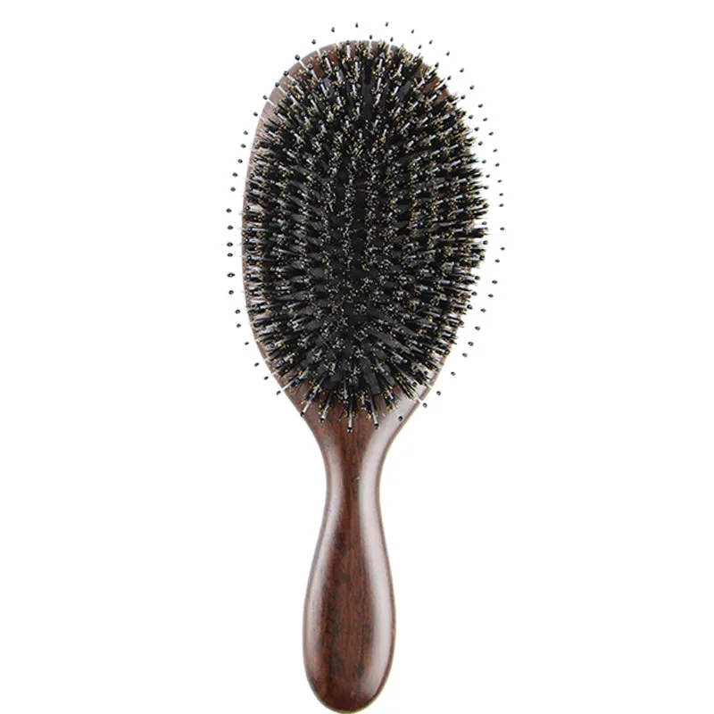 Natural Sandalwood Fine Comb Anti-Static Care Brush Head Wild Boar Bristles Hair Brush Green Sandalwood Hair Comb
Natural Sandalwood Fine Comb Anti-Static Care Brush Head Wild Boar Bristles Hair Brush Green Sandalwood Hair Comb