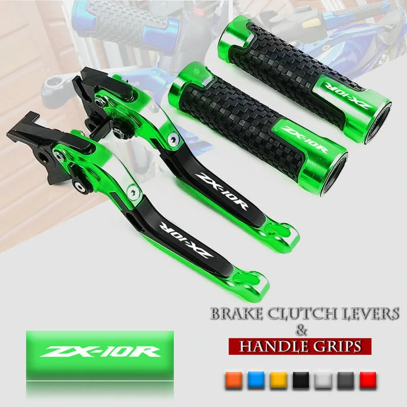 CNC Folding Extendable Adjustable Brake Clutch Levers Handlebar Grip Handle Hand Grips For KAWASAKI NINJA ZX10R RR KRT 2016-2019
CNC Folding Extendable Adjustable Brake Clutch Levers Handlebar Grip Handle Hand Grips For KAWASAKI NINJA ZX10R RR KRT 2016-2019