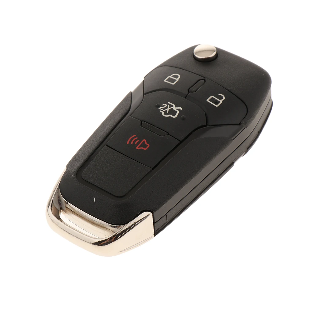 Key Fob, Uncut Keyless Entry Remote 4 Button Replacement For Ford Fusion 2013-2016 Key Fob Case Chips Durability
Key Fob, Uncut Keyless Entry Remote 4 Button Replacement For Ford Fusion 2013-2016 Key Fob Case Chips Durability