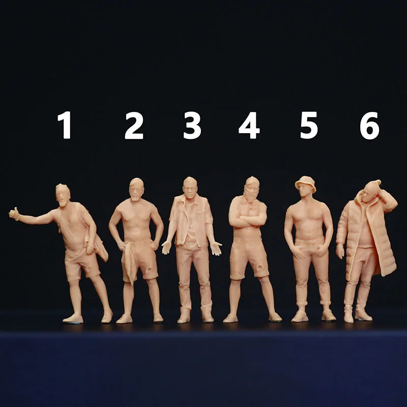 1/64 Figure Handsome Guy Miniature 1/43 Beckoning Man Traveling GK Model Need To Be Colored By Yourself Number 192
1/64 Figure Handsome Guy Miniature 1/43 Beckoning Man Traveling GK Model Need To Be Colored By Yourself Number 192