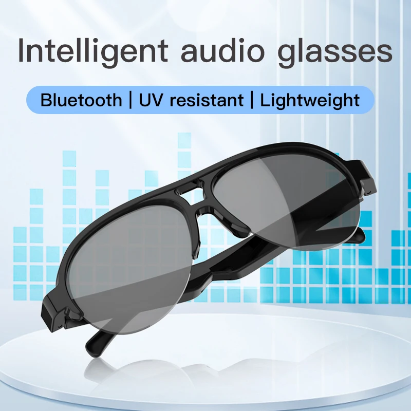 F08 For Xiaomi Huawei Bluetooth Smart Glasses Audio Hands-Free Call Sport Stereo Sunglasses Headset Music HD Sound Earphone New
F08 For Xiaomi Huawei Bluetooth Smart Glasses Audio Hands-Free Call Sport Stereo Sunglasses Headset Music HD Sound Earphone New