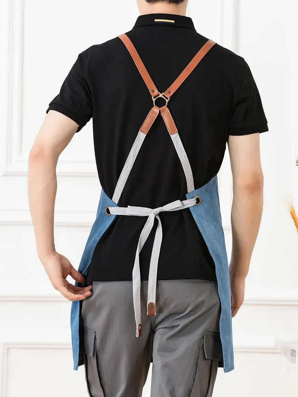 Фартуки для кухни и магазина, комбинезон для шеф-повара, парикмахера, джинсовый Мужской фартук, модный и защитный фартук для кофе, костюм 2022
Фартуки для кухни и магазина, комбинезон для шеф-повара, парикмахера, джинсовый Мужской фартук, модный и защитный фартук для кофе, костюм 2022