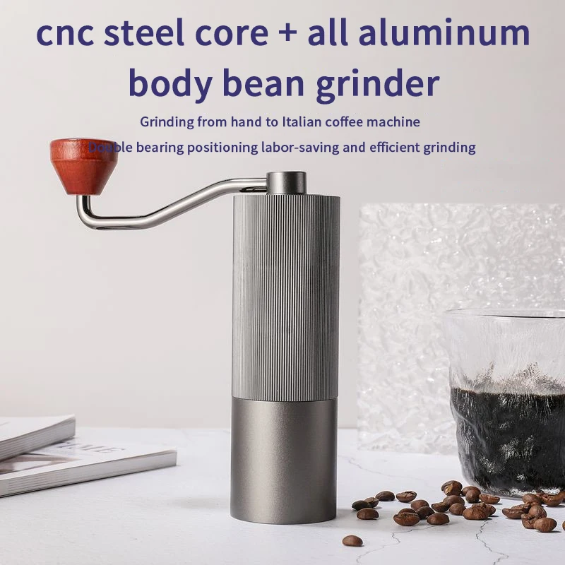 Hand-cranked Coffee Grinder Machine High Quality Manual Coffee Grinder Thickness Adjustable Grinder Mini Coffee Milling Tools
Hand-cranked Coffee Grinder Machine High Quality Manual Coffee Grinder Thickness Adjustable Grinder Mini Coffee Milling Tools