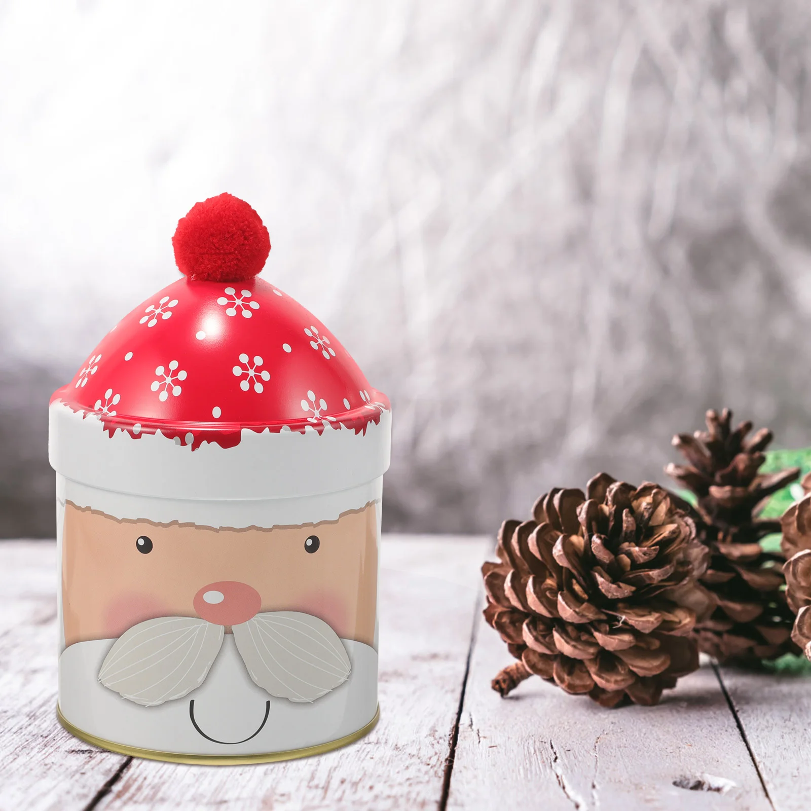 Christmas Tinplate Candy Jar Cookie Snack Chocolate Storage Box Gift Container With Lid New Year Decoration
Christmas Tinplate Candy Jar Cookie Snack Chocolate Storage Box Gift Container With Lid New Year Decoration