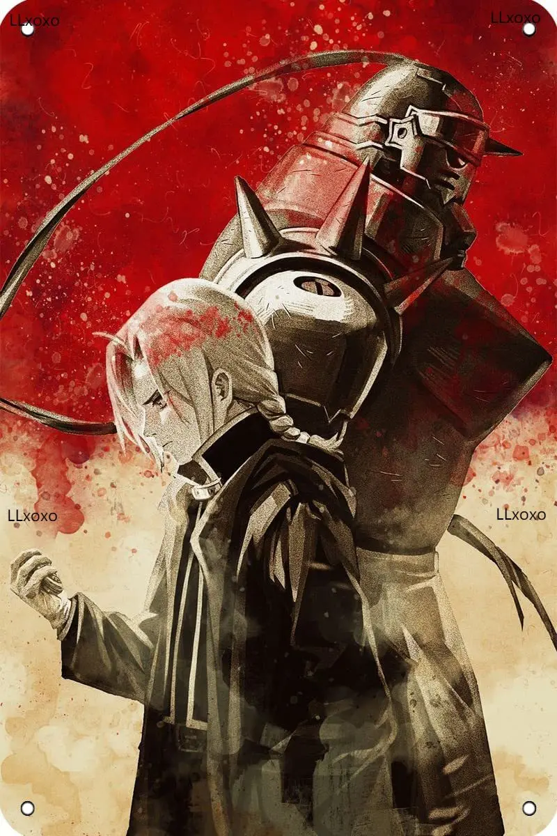 Hofarkows Fullmetal Alchemist Poster Japanese Anime Tin Sign for Wall Decorative Metal Signs 8x12 Inch metal plate
Hofarkows Fullmetal Alchemist Poster Japanese Anime Tin Sign for Wall Decorative Metal Signs 8x12 Inch metal plate