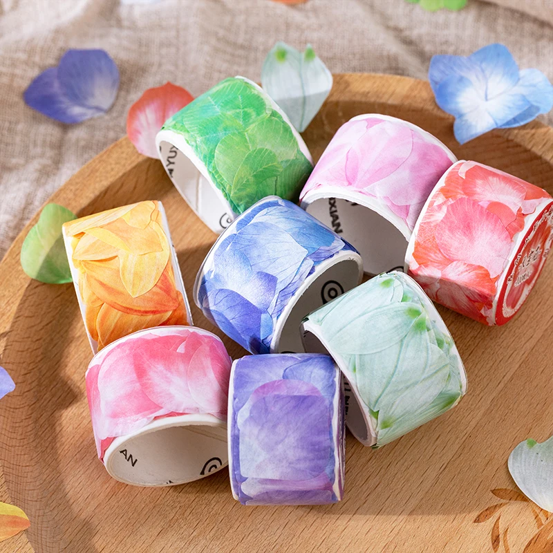 100pcs Hundred Flowers Petal Decorative Adhesive Tape INS Tulip DIY cute stickers scrapbook school office supplies stationery
100pcs Hundred Flowers Petal Decorative Adhesive Tape INS Tulip DIY cute stickers scrapbook school office supplies stationery