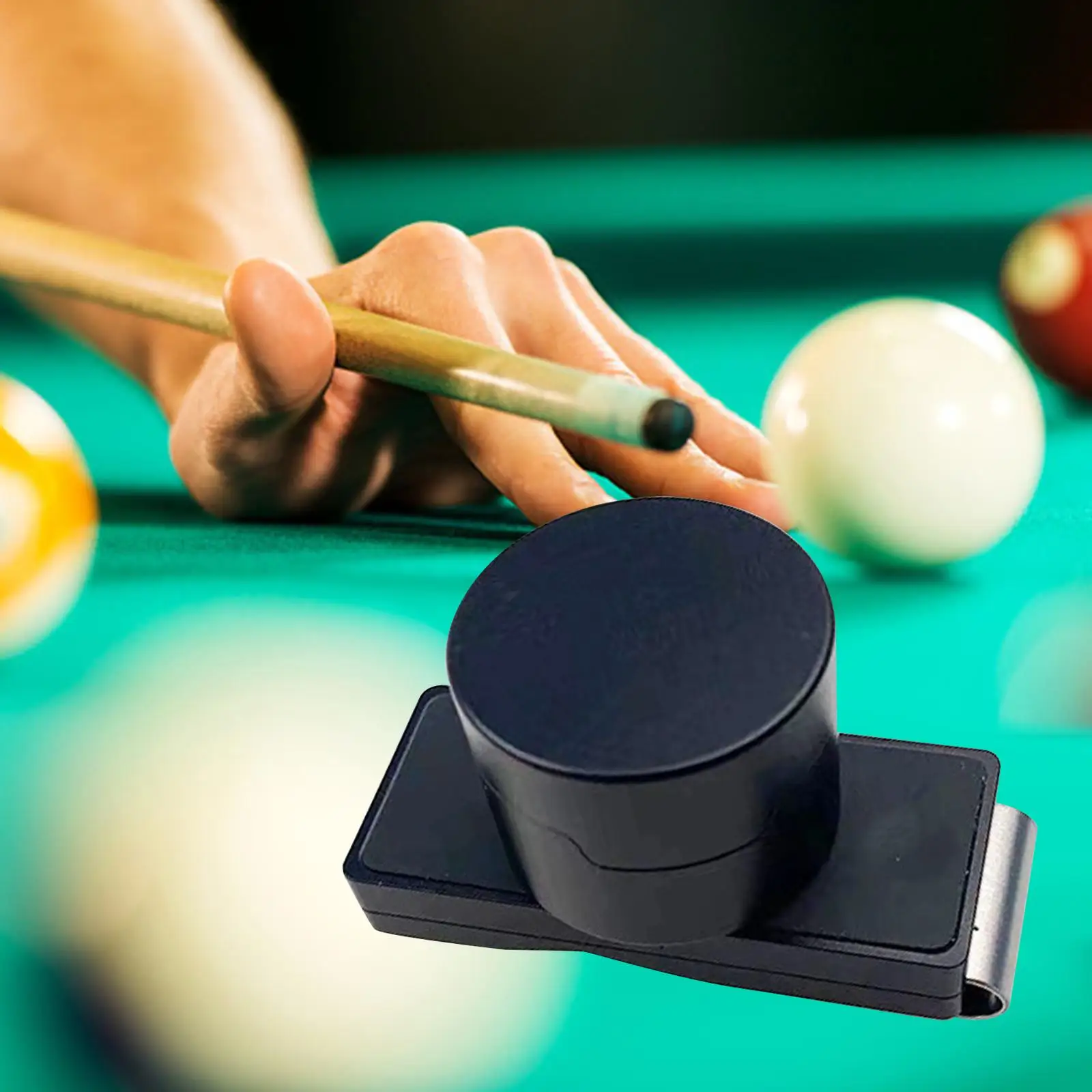 Portable Billiard Chalk Holder Easy to Use Practical Tool Billiards Pool Cue Chalk Holder Entertainment Pool Table Accessories
Portable Billiard Chalk Holder Easy to Use Practical Tool Billiards Pool Cue Chalk Holder Entertainment Pool Table Accessories