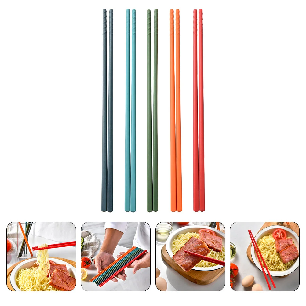 5 pairs of Chop Sticks Pack Reusable Chopsticks for Kids Chopsticks for Home Kids Chopsticks Household Chopsticks
5 pairs of Chop Sticks Pack Reusable Chopsticks for Kids Chopsticks for Home Kids Chopsticks Household Chopsticks