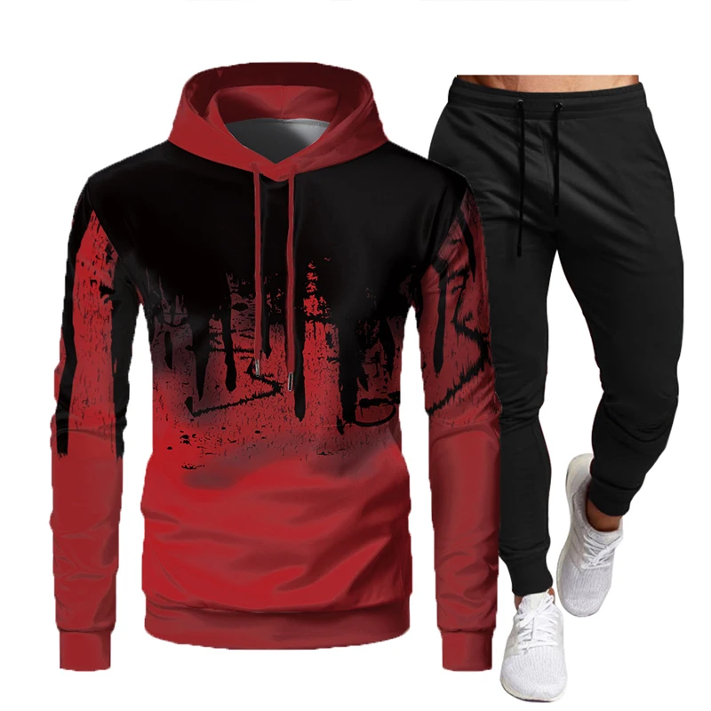 Spring And Autumn New 3d Ink-Splashing Printing Men'S Hoodie + Pants 2-Piece Casual Jogging Sportswear Suit Hip-Hop Street Wear
Spring And Autumn New 3d Ink-Splashing Printing Men'S Hoodie + Pants 2-Piece Casual Jogging Sportswear Suit Hip-Hop Street Wear