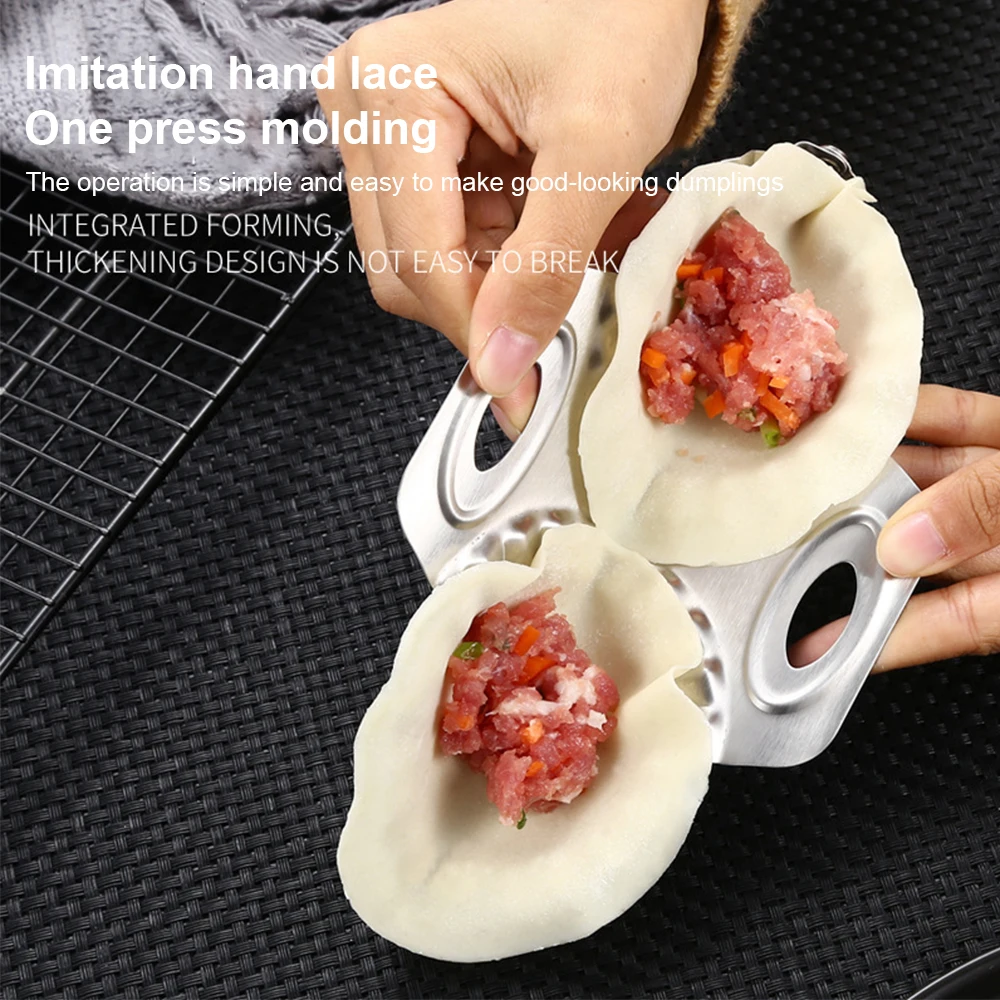 Double Headed Dumpling Maker Mould Household Baking Pastry Accessories Kitchen Creative Dumpling Wrapper Making Mold Tool
Double Headed Dumpling Maker Mould Household Baking Pastry Accessories Kitchen Creative Dumpling Wrapper Making Mold Tool