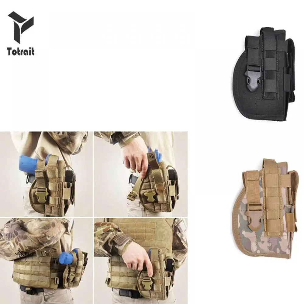 Tactical New TOtrait Right Hand Molle Pistol Holster Airsoft Waist Belt Holster For Gk 1911 45 92 96
Tactical New TOtrait Right Hand Molle Pistol Holster Airsoft Waist Belt Holster For Gk 1911 45 92 96
