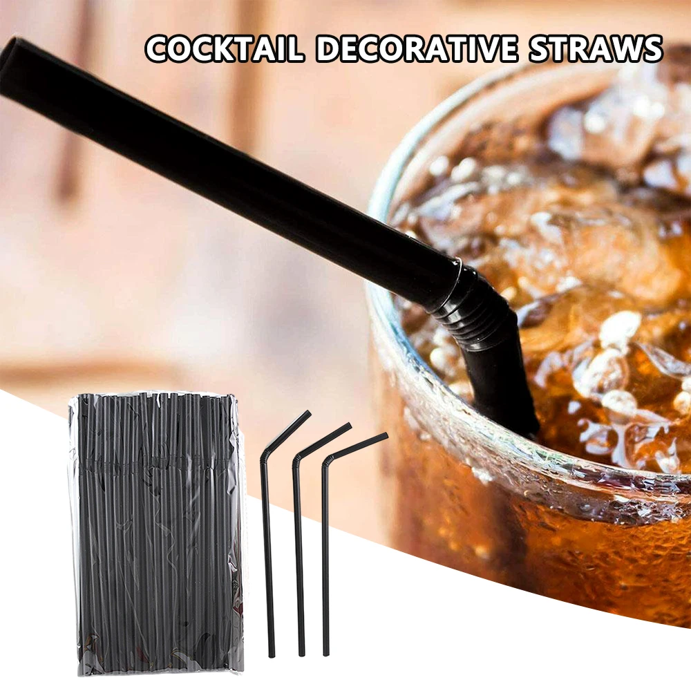 600Pcs Disposable Plastic Black Drinking Straw Wedding Party Supplie Plastic Drinking Straw Cocktail Supplie Kitchen Accessories
600Pcs Disposable Plastic Black Drinking Straw Wedding Party Supplie Plastic Drinking Straw Cocktail Supplie Kitchen Accessories