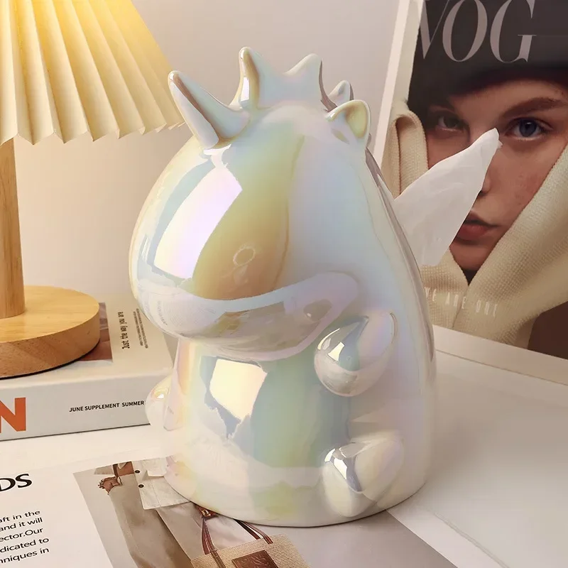 Luxury Unicorn Jingdezhen Porcelain Ceramic Tissue Box Living Room Decoration Colorful Drawer Box Napkin Holder Home Decoration
Luxury Unicorn Jingdezhen Porcelain Ceramic Tissue Box Living Room Decoration Colorful Drawer Box Napkin Holder Home Decoration
