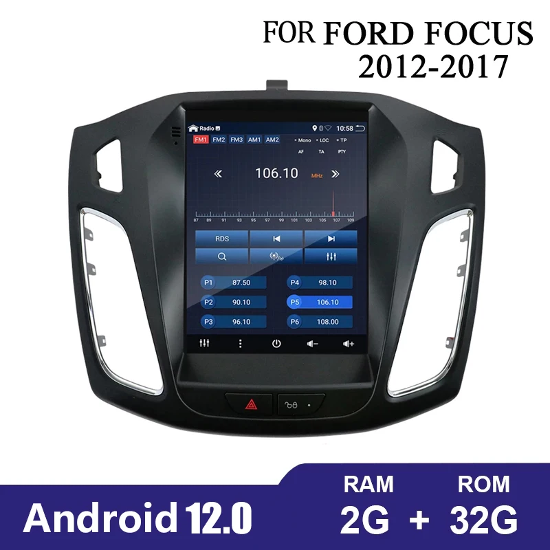 Автомагнитола для Ford Focus 3 Mk 3 2012-2017, Android 12,0, мультимедийный видеоплеер, навигация, GPS, bluetooth
Автомагнитола для Ford Focus 3 Mk 3 2012-2017, Android 12,0, мультимедийный видеоплеер, навигация, GPS, bluetooth