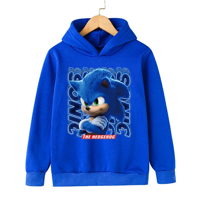 Children Sonic Game Tops Long Sleeve Hoodies Clothes Kids Boys Girls Clothing Print Cartoon Child Fashion Cotton Sweatshirt
Children Sonic Game Tops Long Sleeve Hoodies Clothes Kids Boys Girls Clothing Print Cartoon Child Fashion Cotton Sweatshirt