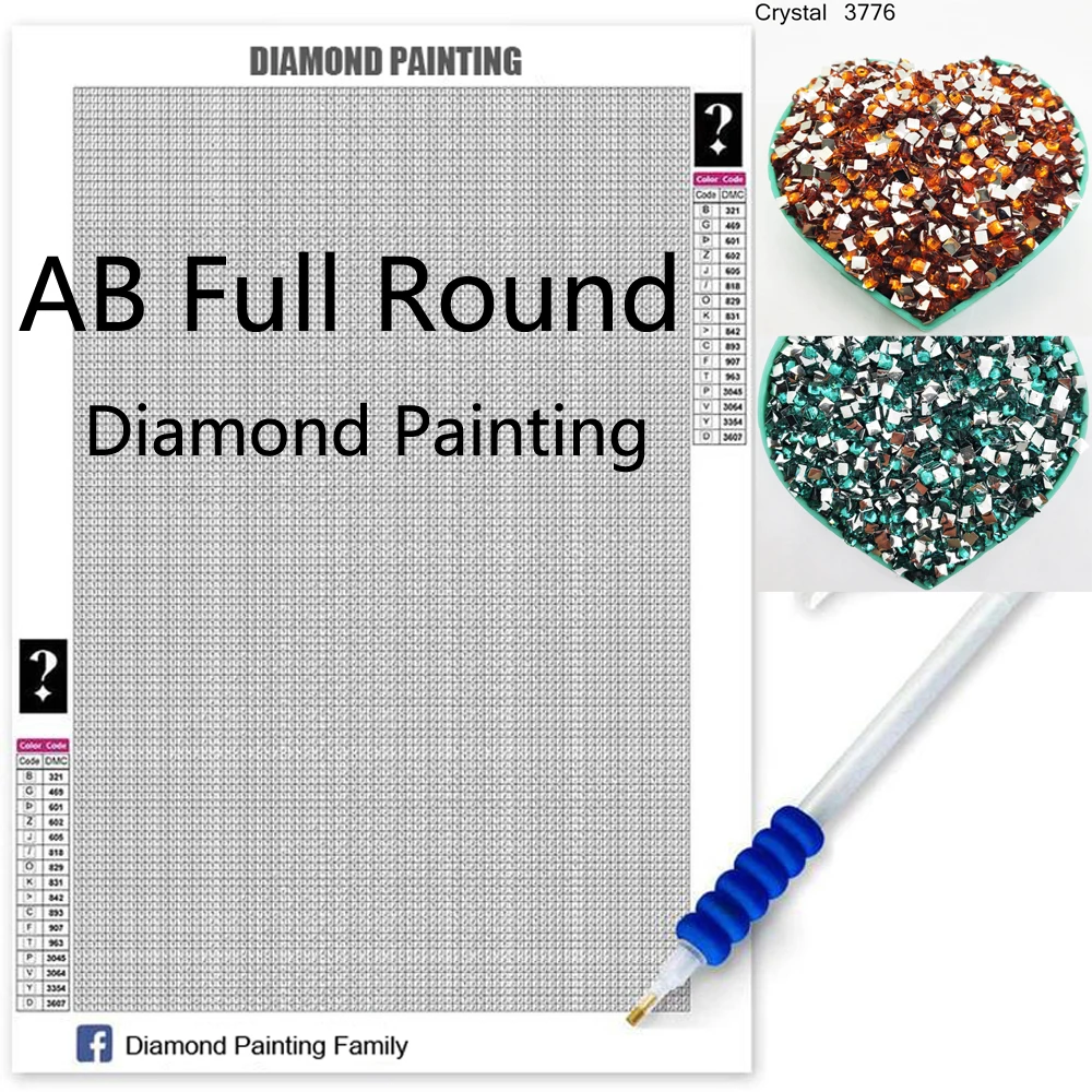 AB Round Full Mystery 5D Diamond Painting Cross Stitch AB Stone Diamond Embroidery Mosaic Home Decor Paintings Mystery Art Gifts
AB Round Full Mystery 5D Diamond Painting Cross Stitch AB Stone Diamond Embroidery Mosaic Home Decor Paintings Mystery Art Gifts