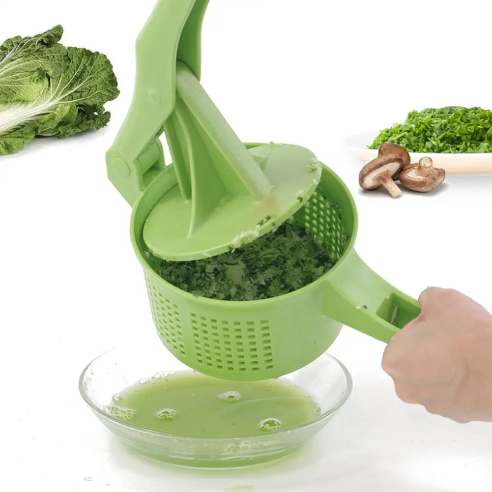 High Quality Squeezer Vegetable Stuffing Dehydrator Potato Masher Ricer Fruit Press Juicer Home Kitchen Fruit Vegetable Tools
High Quality Squeezer Vegetable Stuffing Dehydrator Potato Masher Ricer Fruit Press Juicer Home Kitchen Fruit Vegetable Tools