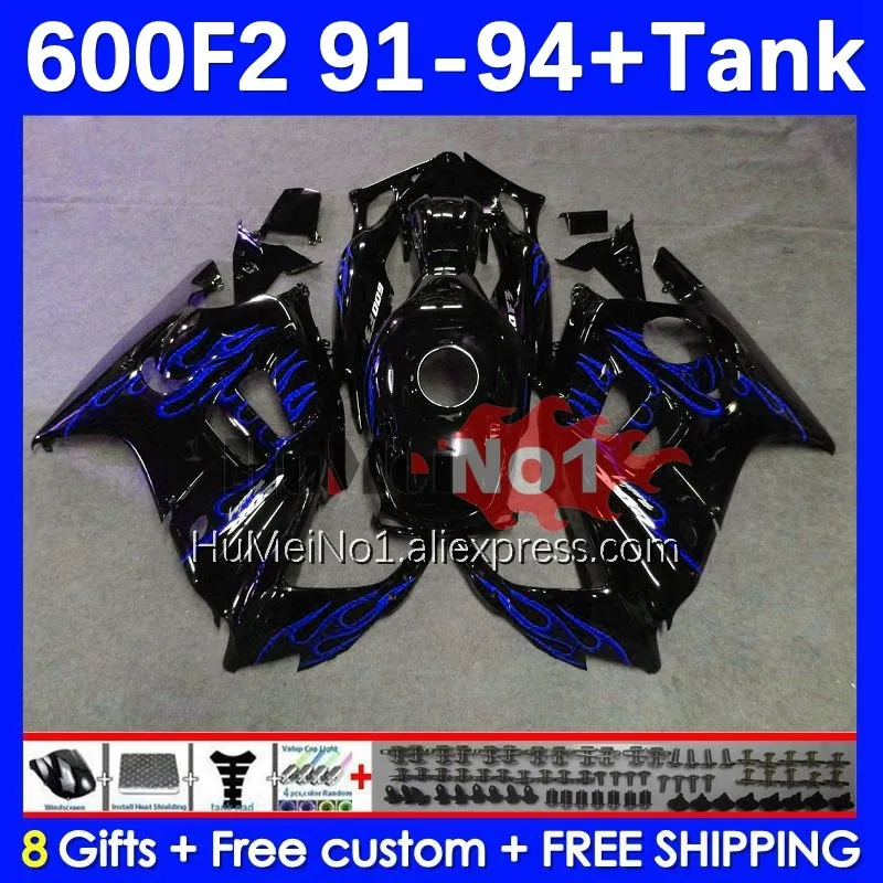 Body +Tank For HONDA CBR 600F2 600 F2 CBR600F2 91 92 93 94 1No.256 CBR600FS blue flames CBR600 F2 FS 1991 1992 1993 1994 Fairing 
Body +Tank For HONDA CBR 600F2 600 F2 CBR600F2 91 92 93 94 1No.256 CBR600FS blue flames CBR600 F2 FS 1991 1992 1993 1994 Fairing