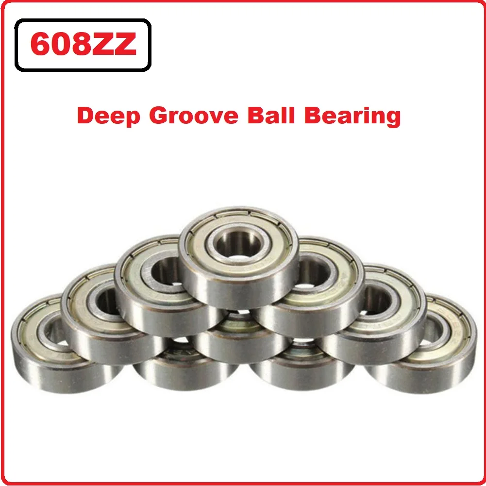 10pcs/lot 608ZZ Double Shielded Miniature High-carbon Steel Single Row 608ZZ ABEC-7 Deep Groove Ball Bearing 8*22*7 8x22x7 MM
10pcs/lot 608ZZ Double Shielded Miniature High-carbon Steel Single Row 608ZZ ABEC-7 Deep Groove Ball Bearing 8*22*7 8x22x7 MM