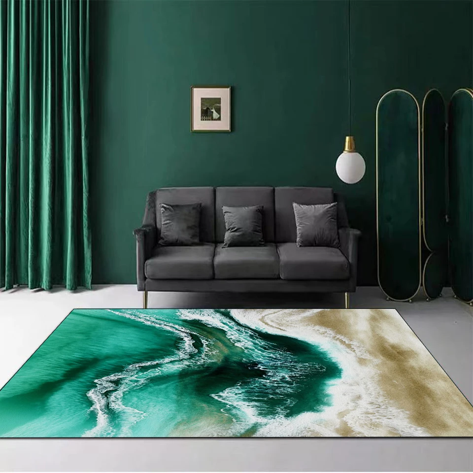 Green Carpet For Living Room Modern Big Size Abstract Seawater Luxury Hallway Bathroom Door Rug Bedroom Kitchen Mat 
Green Carpet For Living Room Modern Big Size Abstract Seawater Luxury Hallway Bathroom Door Rug Bedroom Kitchen Mat