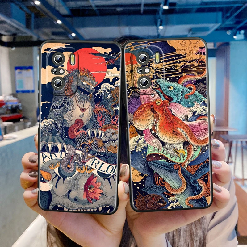 Japanese samurai for Xiaomi Redmi 10 9 9A 9T 9C K40 K30 10X Go 5G Fundas Luxury Soft Black Phone Cover Coque Capa
Japanese samurai for Xiaomi Redmi 10 9 9A 9T 9C K40 K30 10X Go 5G Fundas Luxury Soft Black Phone Cover Coque Capa