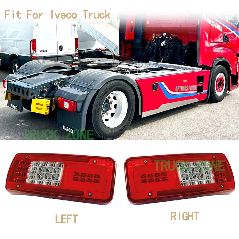 1 PCS 24V truck tail lamp for IVECO STRALIS truck tail lamp E APPROVE 5802000767 5802240296
1 PCS 24V truck tail lamp for IVECO STRALIS truck tail lamp E APPROVE 5802000767 5802240296