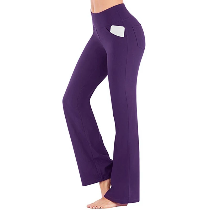 High Waist Flare Pants Women Office Ladies Elegant Long Pant Solid Wide Leg Bell-Bottom Trousers Fitness Yoga Pants
High Waist Flare Pants Women Office Ladies Elegant Long Pant Solid Wide Leg Bell-Bottom Trousers Fitness Yoga Pants