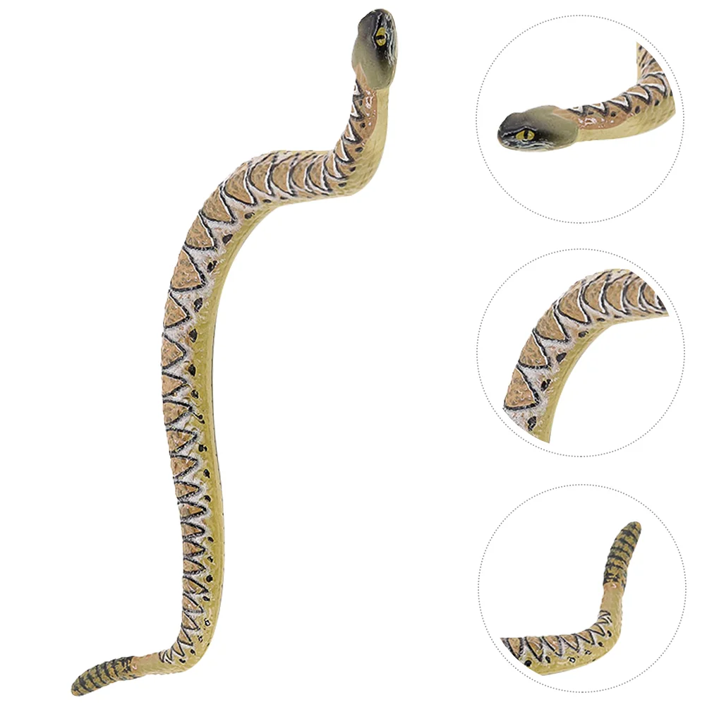 Statuette Simulation Snake Model Child Home Accents Decor Fake Prop Pvc Cognitive
Statuette Simulation Snake Model Child Home Accents Decor Fake Prop Pvc Cognitive