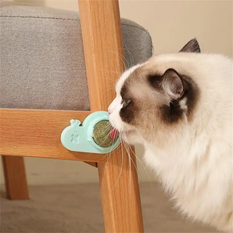 Kitty Mint Teeth-grinding Toy Cat Mint Toy Convenient Cat Mint Rotating Ball Cat Tooth Cleaning Toy Catnip Ball Grey Compact
Kitty Mint Teeth-grinding Toy Cat Mint Toy Convenient Cat Mint Rotating Ball Cat Tooth Cleaning Toy Catnip Ball Grey Compact