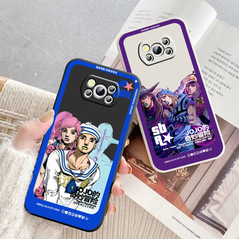 Anime Jojo Cartoon Poster Phone Case For Xiaomi Mi Poco X4 X3 C40 C3 M4 M3 F4 F3 GT Pro NFC 5G TPU Funda Liquid Rope Cover
Anime Jojo Cartoon Poster Phone Case For Xiaomi Mi Poco X4 X3 C40 C3 M4 M3 F4 F3 GT Pro NFC 5G TPU Funda Liquid Rope Cover