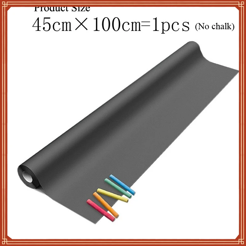 NEW Stickers Chalk Board Removable PVC Draw Mural Decor Art Chalkboard Wall Sticker for Kids Rooms Durable 45 x 100cm
NEW Stickers Chalk Board Removable PVC Draw Mural Decor Art Chalkboard Wall Sticker for Kids Rooms Durable 45 x 100cm